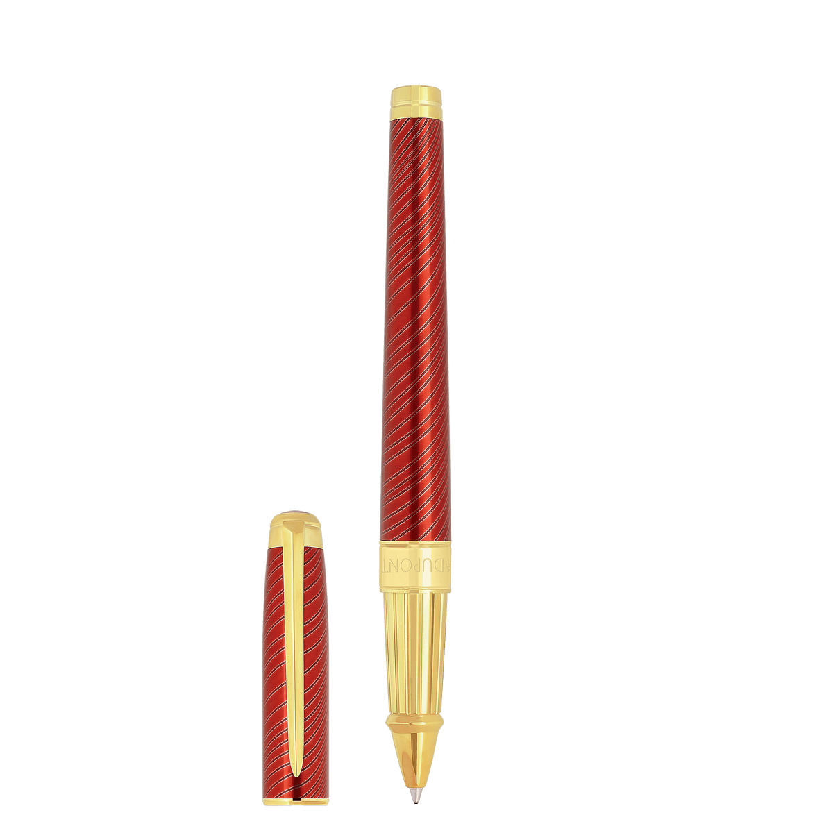 Rollerball pen large color_red finition_golden Limited - edition_Horsemane 1 - S.T. Dupont United Kingdom