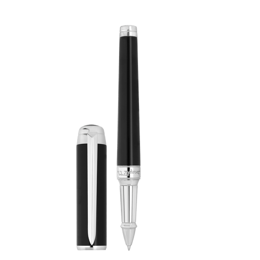 Rollerball pen XL collection_eternity color_black finition_palladium 1 - S.T. Dupont United Kingdom