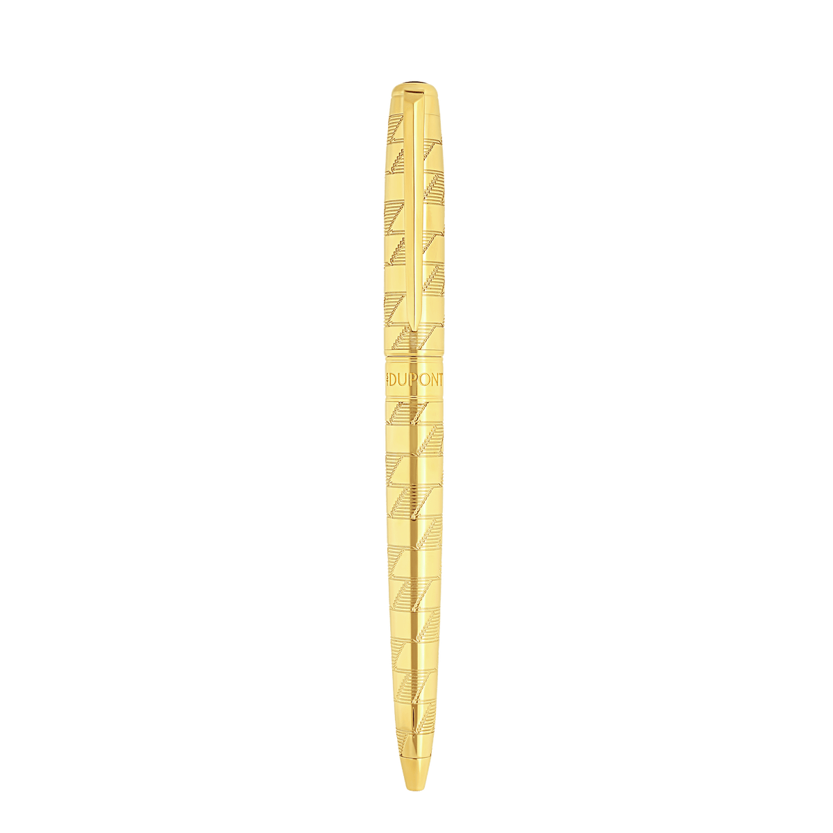 Ballpoint pen Medium collection_Monogram color_gold color_golden 3 - S.T. Dupont United Kingdom