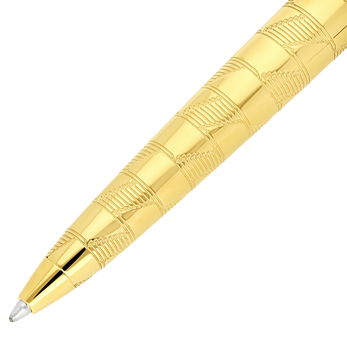 Ballpoint pen Medium collection_Monogram color_gold color_golden 2 - S.T. Dupont United Kingdom