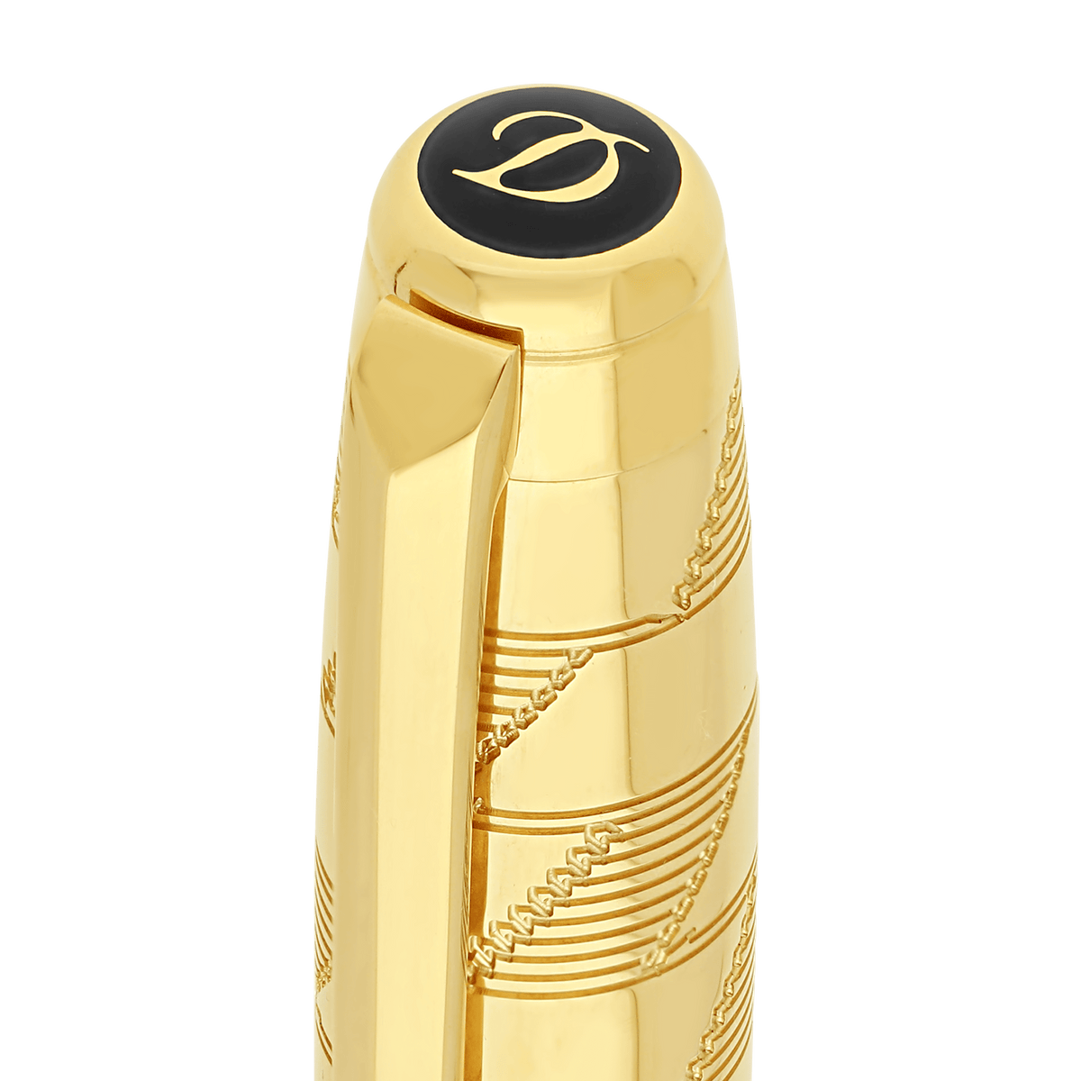 Ballpoint pen Medium collection_Monogram color_gold color_golden 4 - S.T. Dupont United Kingdom