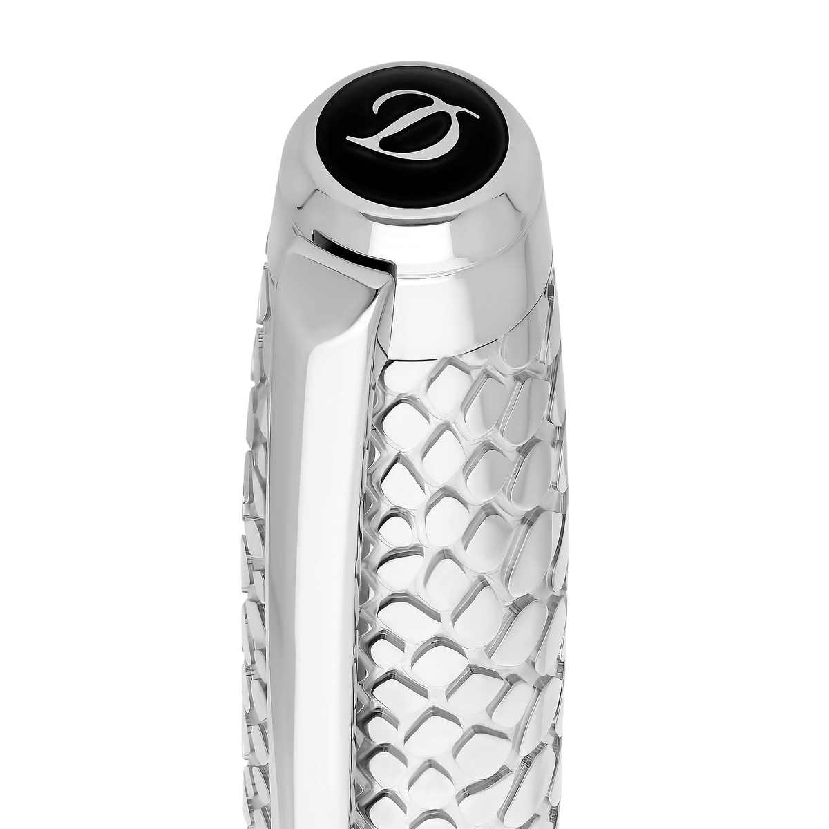 Ballpoint pen large Collection_Snake - skin color_green finition_silver 4 - S.T. Dupont United Kingdom