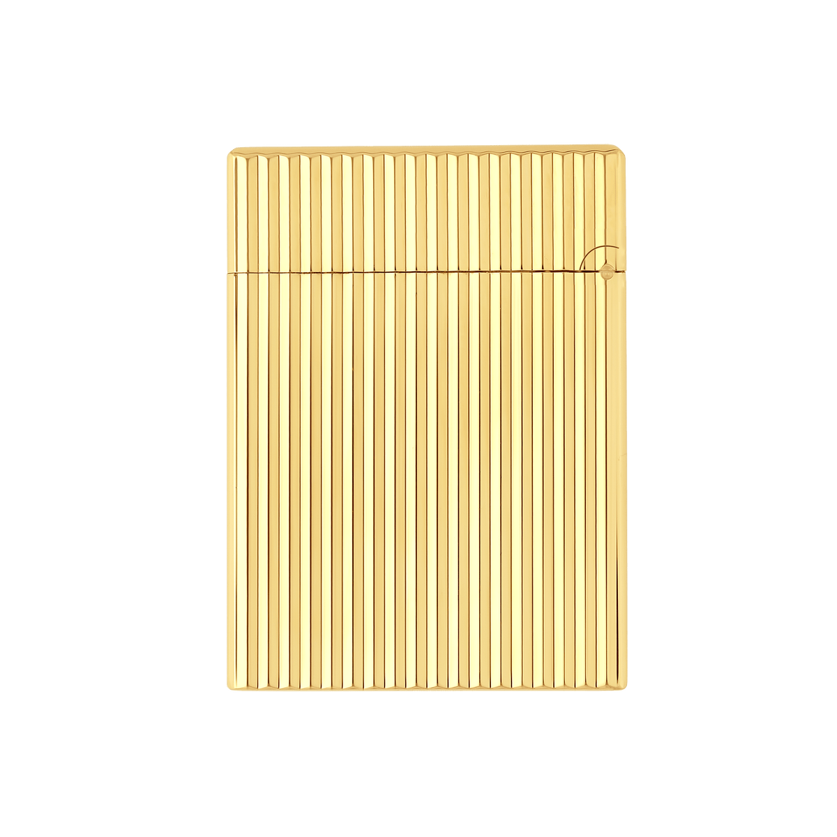 Guilloche Lighter art - of - fire Collection_Ligne - 1 color_golden 3 - S.T. Dupont United Kingdom