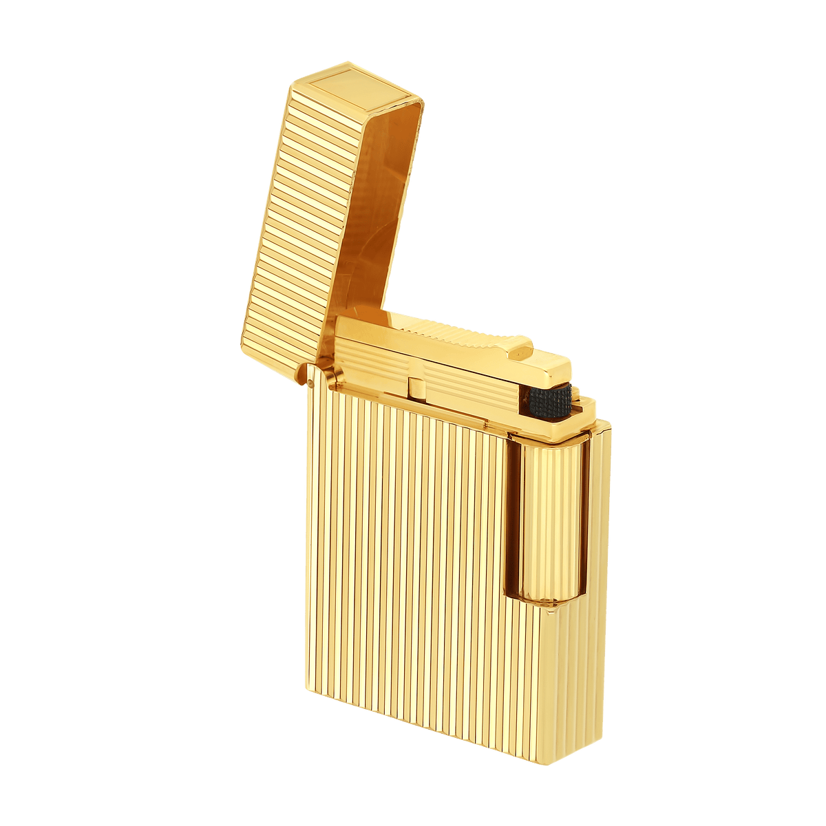 Guilloche Lighter art - of - fire Collection_Ligne - 1 color_golden 4 - S.T. Dupont United Kingdom