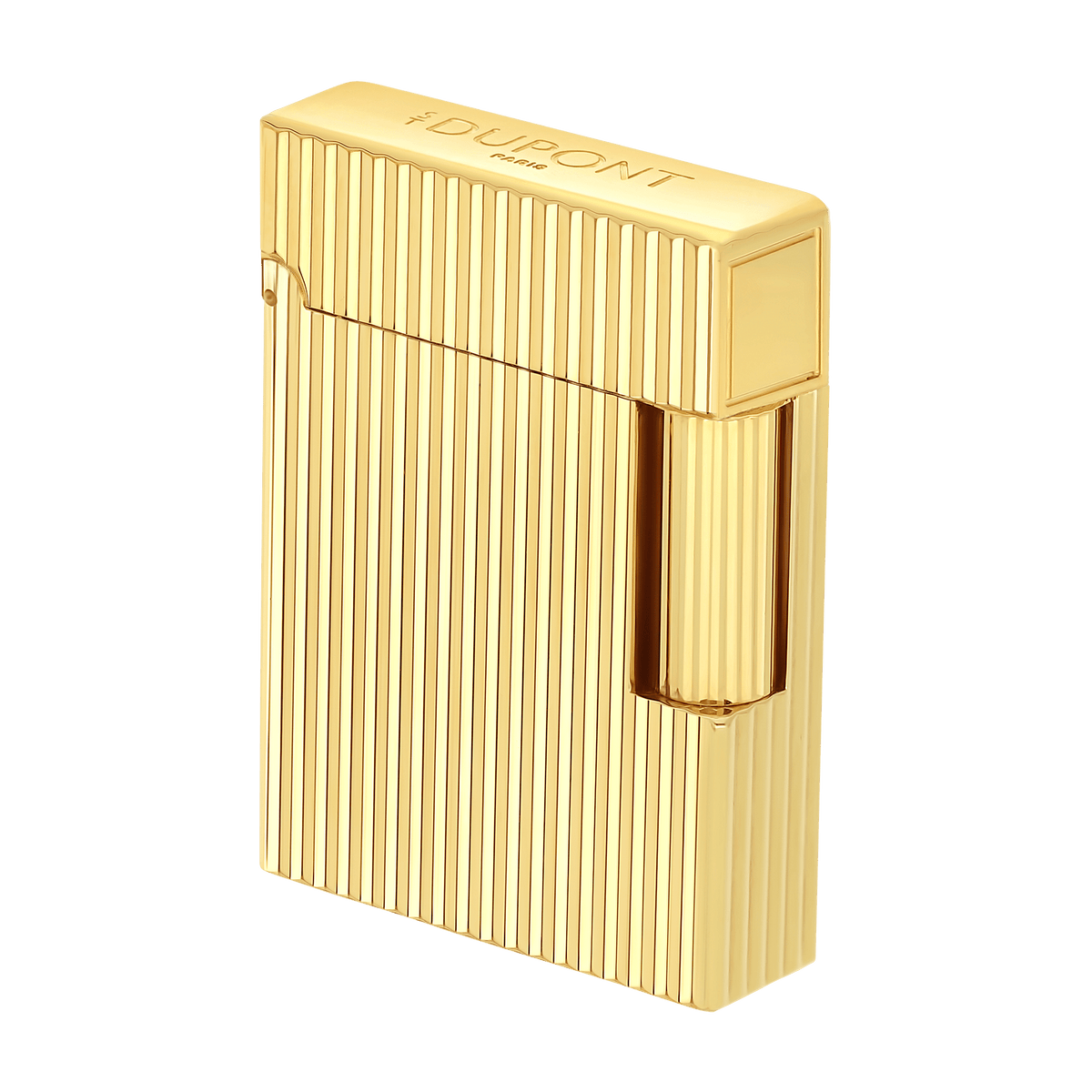 Guilloche Lighter art - of - fire Collection_Ligne - 1 color_golden 5 - S.T. Dupont United Kingdom