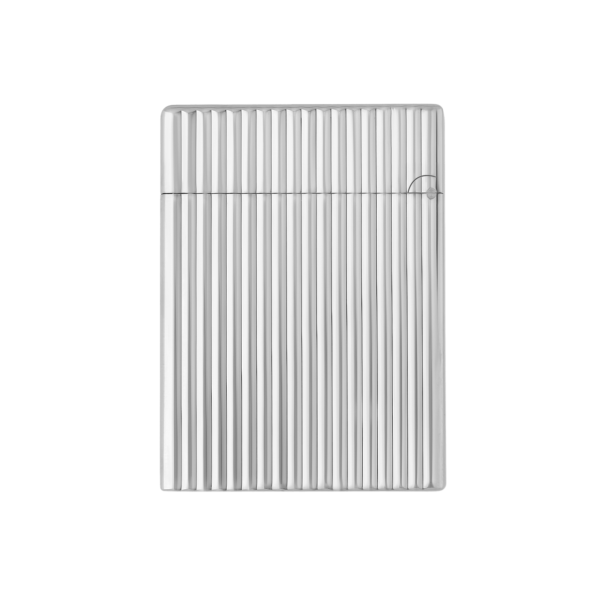 Guilloche Lighter art - of - fire Collection_Ligne - 1 color_silver 3 - S.T. Dupont United Kingdom