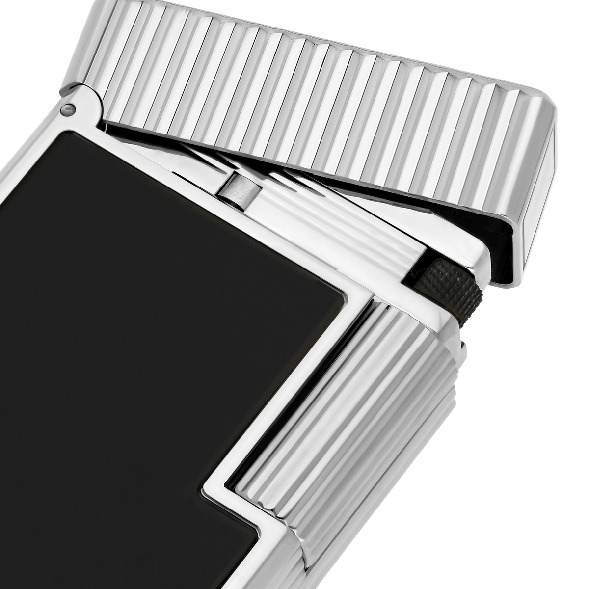 Lacquered lighter art - of - fire Collection_Ligne - 1 color_black 2 - S.T. Dupont United Kingdom
