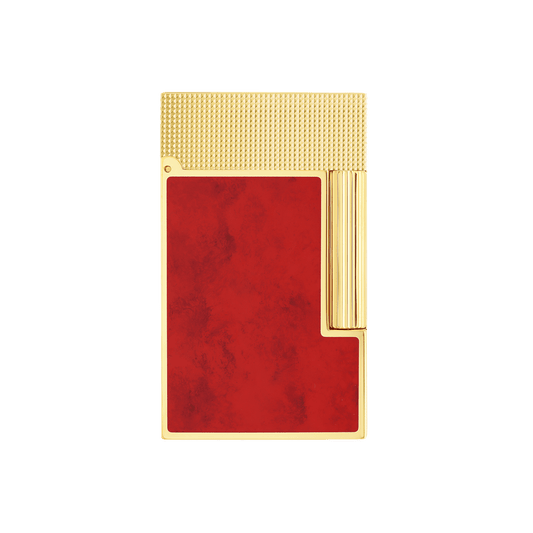 Lacquered lighter art - of - fire Collection_Popote color_red 1 - S.T. Dupont United Kingdom