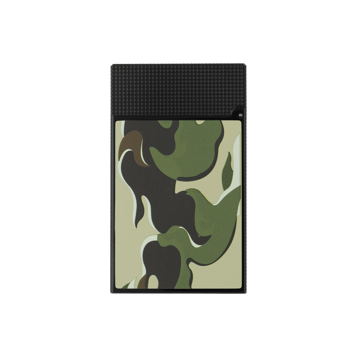 Guilloche under lacquer lighter Collection_Camo color_khaki father's day 3 - S.T. Dupont United Kingdom