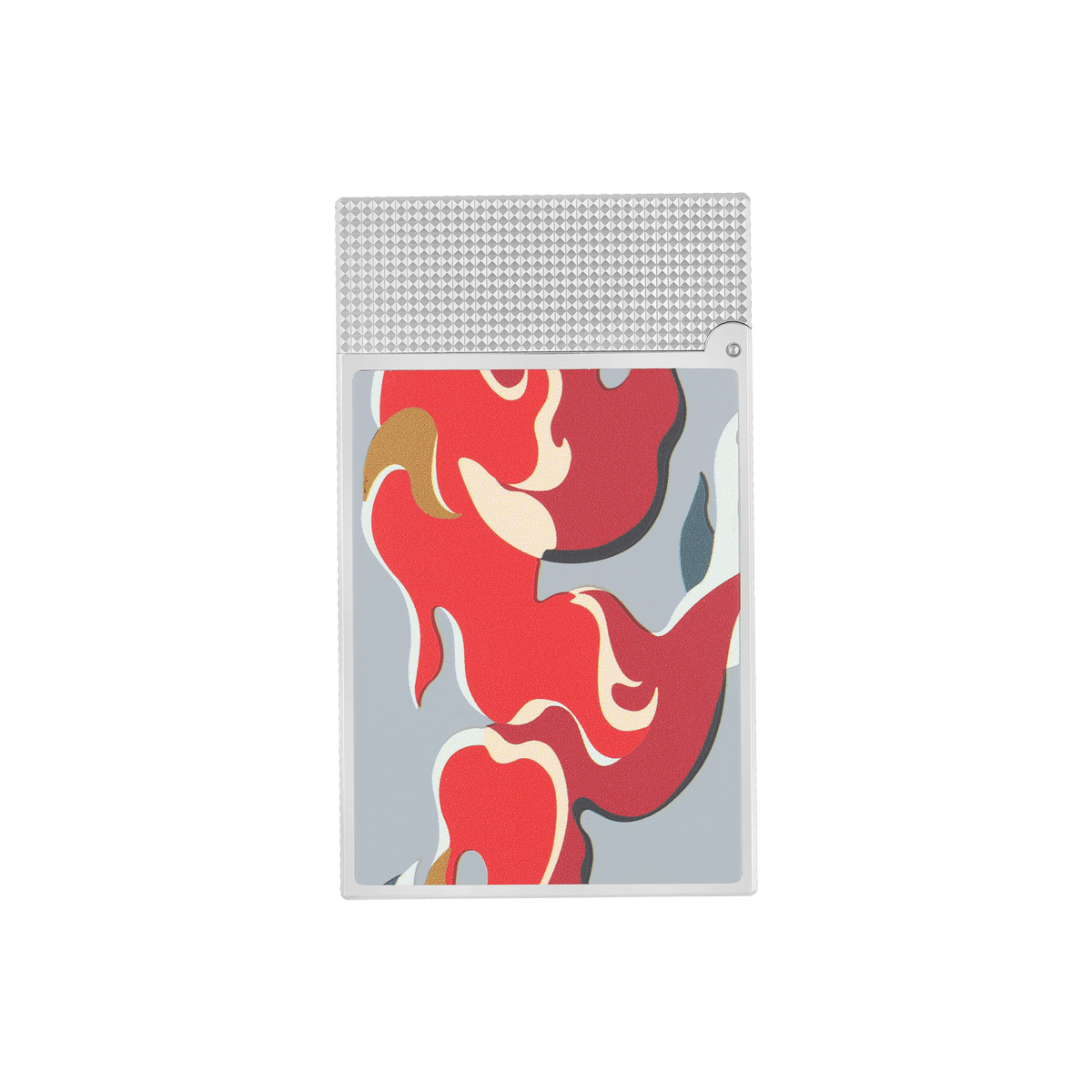 Guilloche under lacquer lighter Collection_Camo color_red father's day 3 - S.T. Dupont United Kingdom