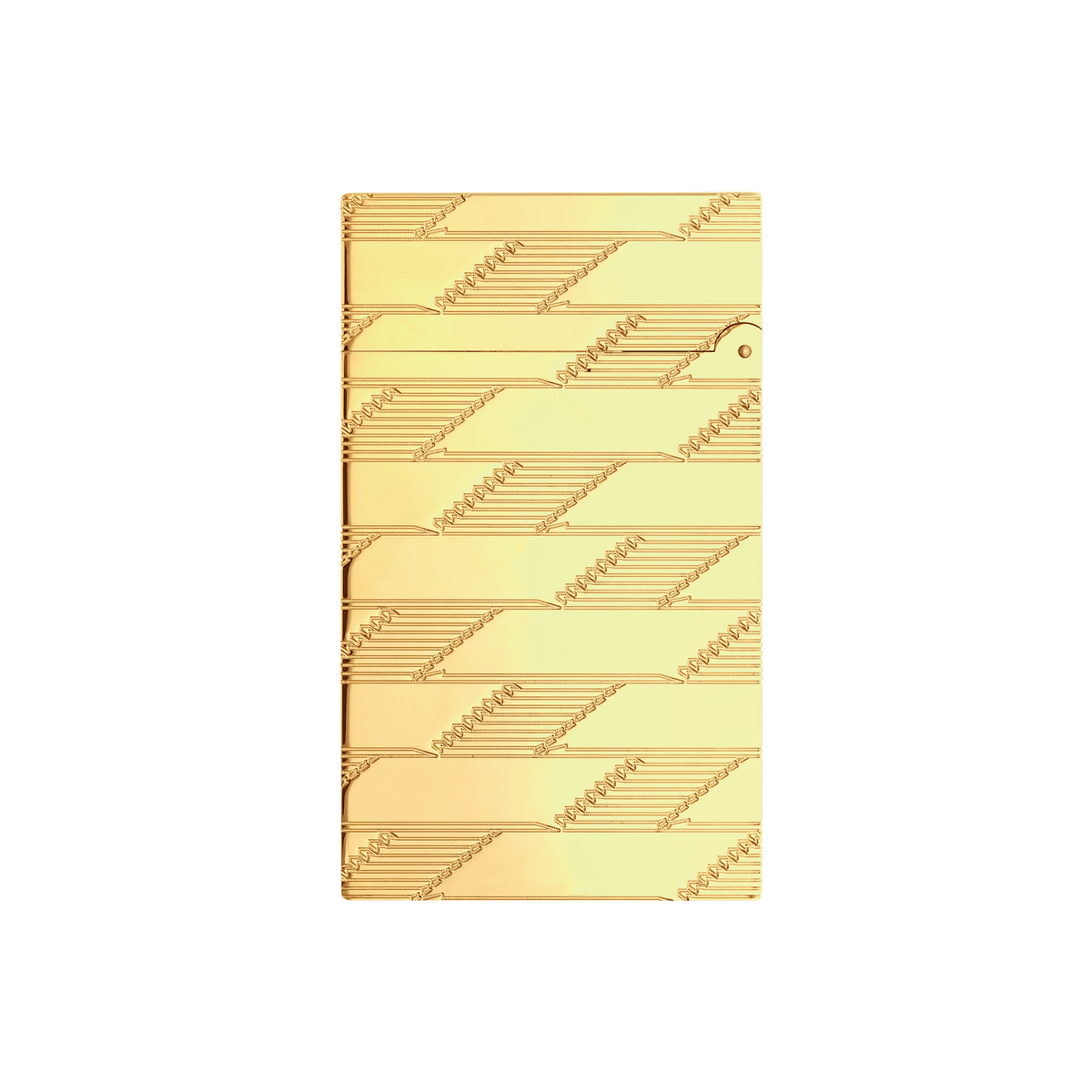 Guilloche Lighter art - of - fire Collection_Monogram color_golden 3 - S.T. Dupont United Kingdom