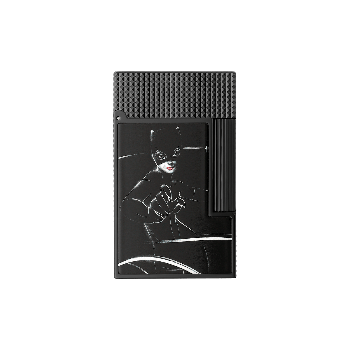 Lacquered lighter Collection_DC - comics color_black flame_double 1 - S.T. Dupont United Kingdom
