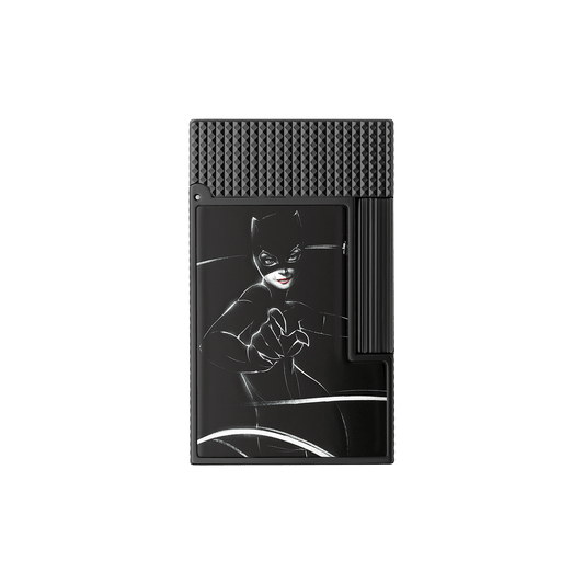 Lacquered lighter Collection_DC - comics color_black flame_double 1 - S.T. Dupont United Kingdom