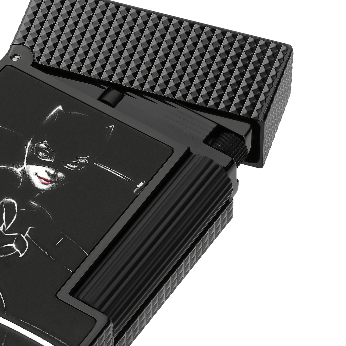 Lacquered lighter Collection_DC - comics color_black flame_double 2 - S.T. Dupont United Kingdom