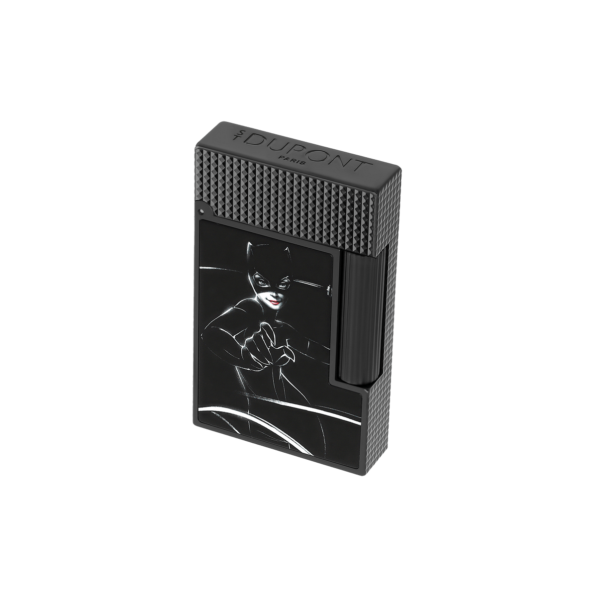 Lacquered lighter Collection_DC - comics color_black flame_double 4 - S.T. Dupont United Kingdom