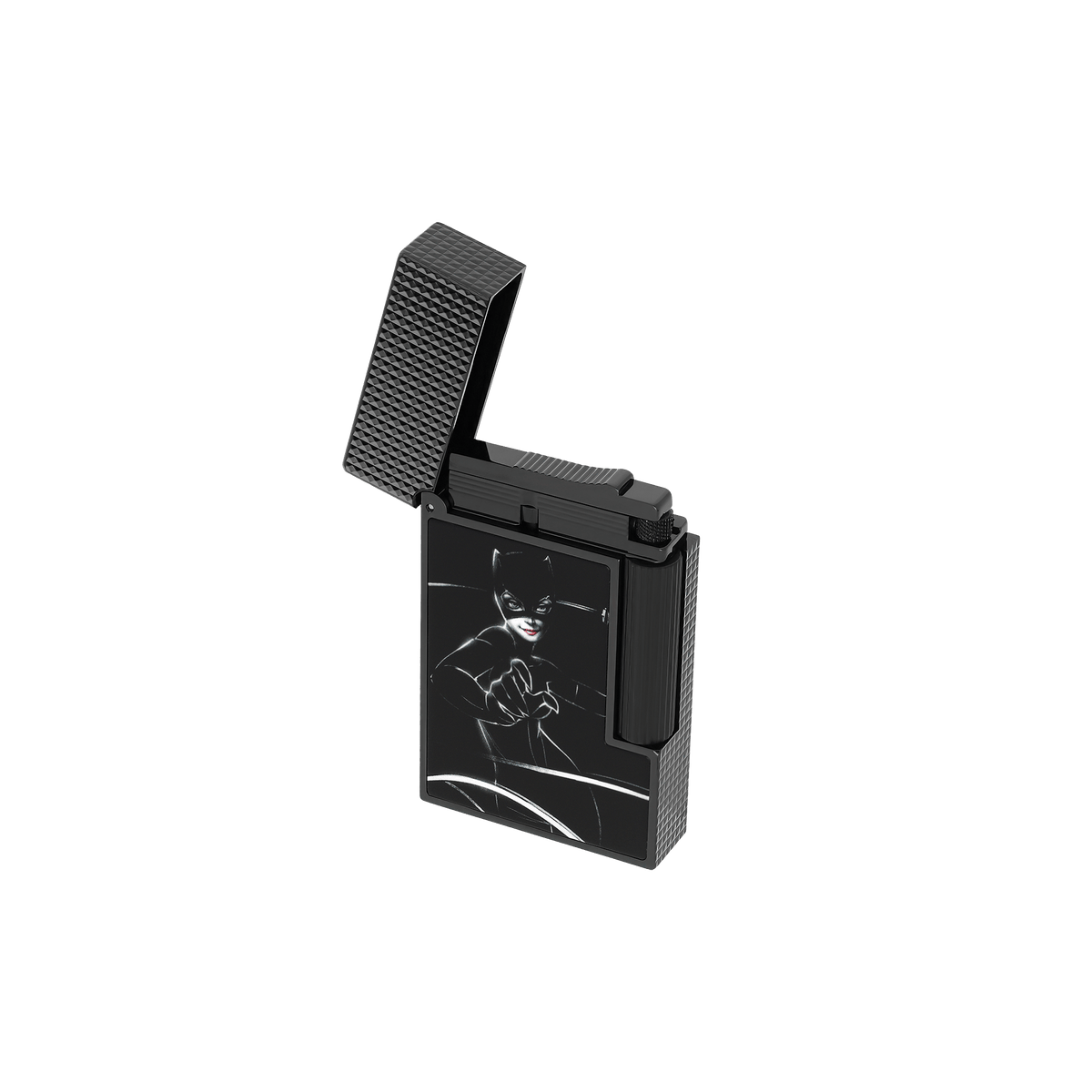 Lacquered lighter Collection_DC - comics color_black flame_double 5 - S.T. Dupont United Kingdom