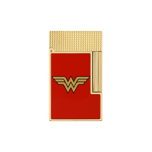 Lacquered lighter Collection_DC - comics color_red flame_double 1 - S.T. Dupont United Kingdom