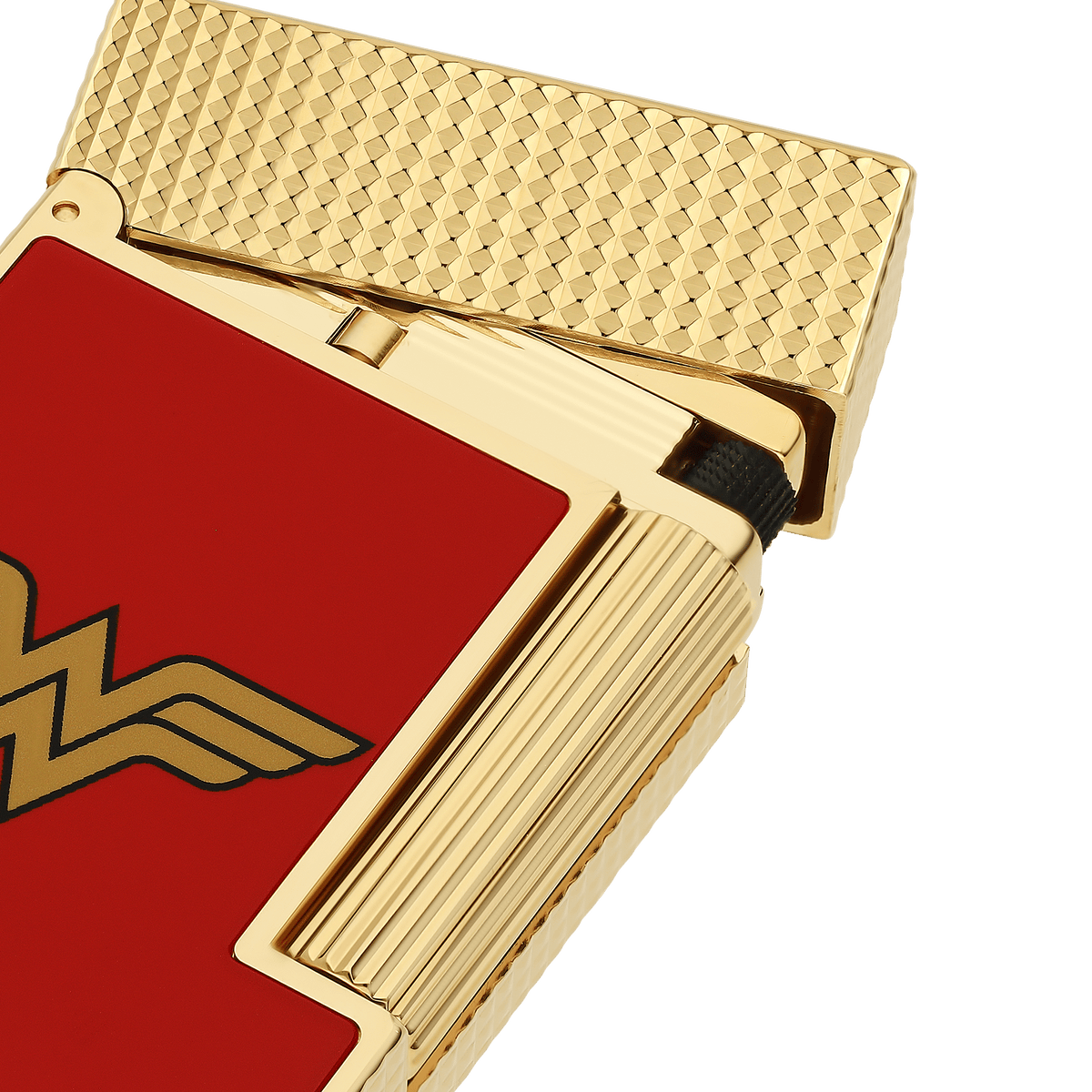 Lacquered lighter Collection_DC - comics color_red flame_double 2 - S.T. Dupont United Kingdom