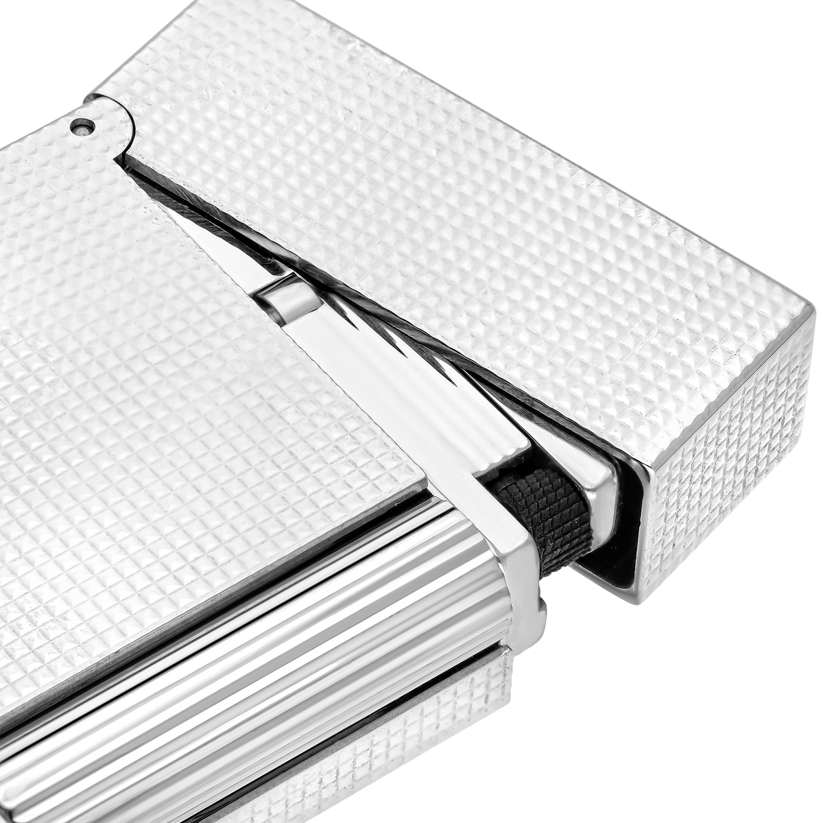 Lighter MicroDiamond head collection_ligne - 2 color_silver father's day 2 - S.T. Dupont United Kingdom