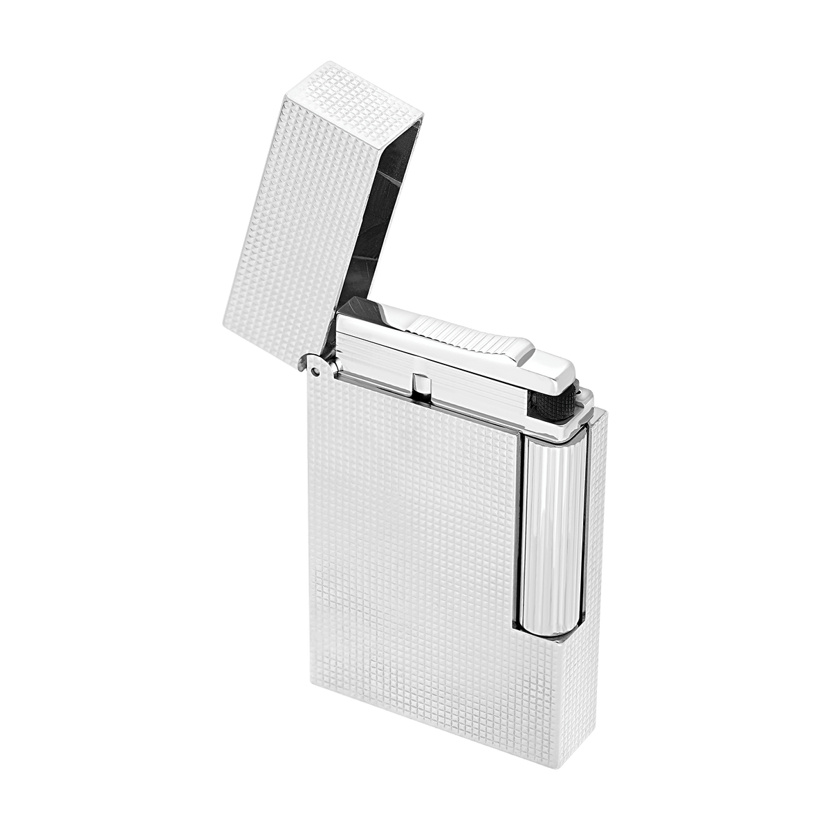 Lighter MicroDiamond head collection_ligne - 2 color_silver father's day 4 - S.T. Dupont United Kingdom