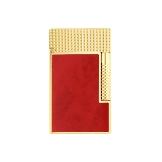 Lacquered lighter art - of - fire collection_popote color_red 1 - S.T. Dupont United Kingdom