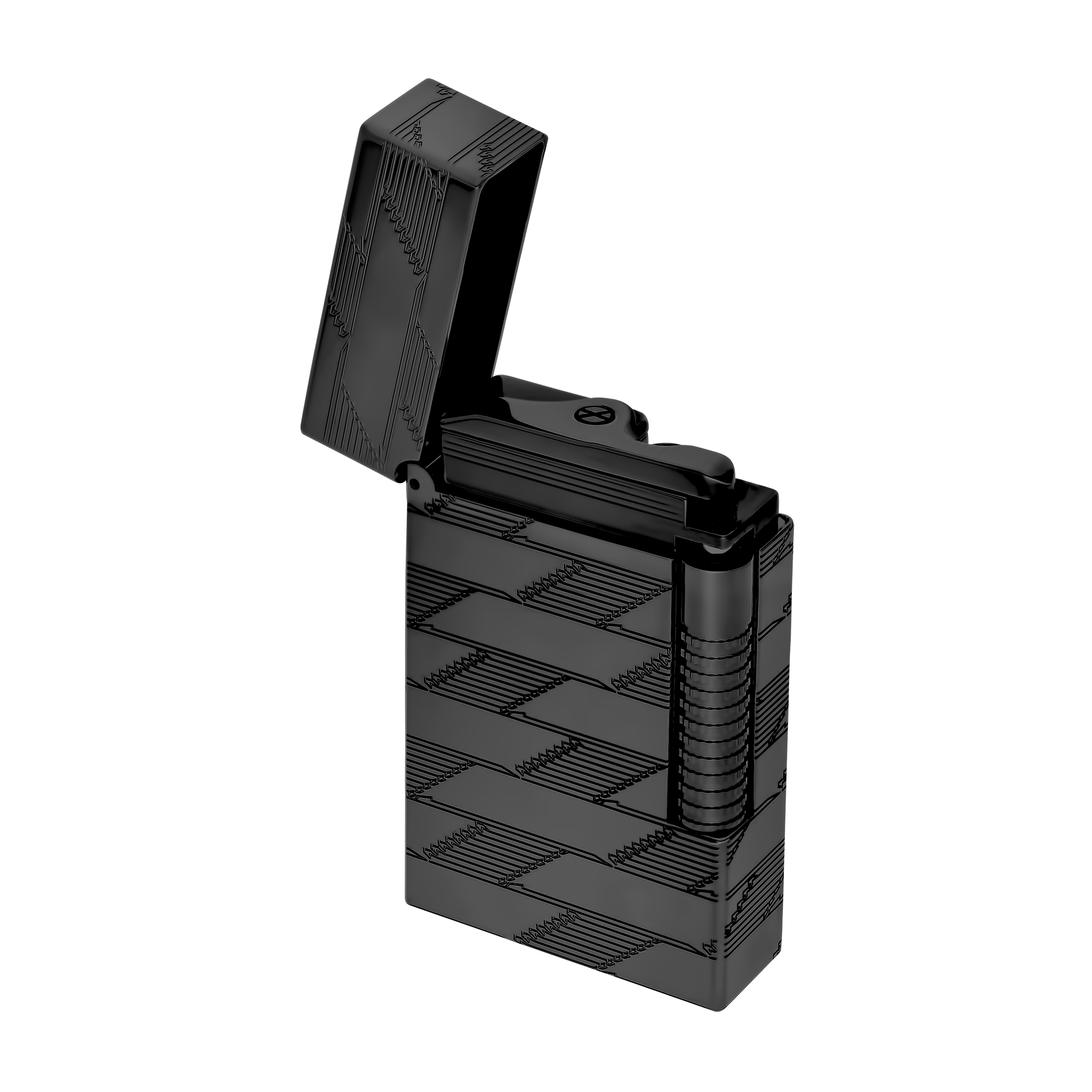 Guilloche lighter