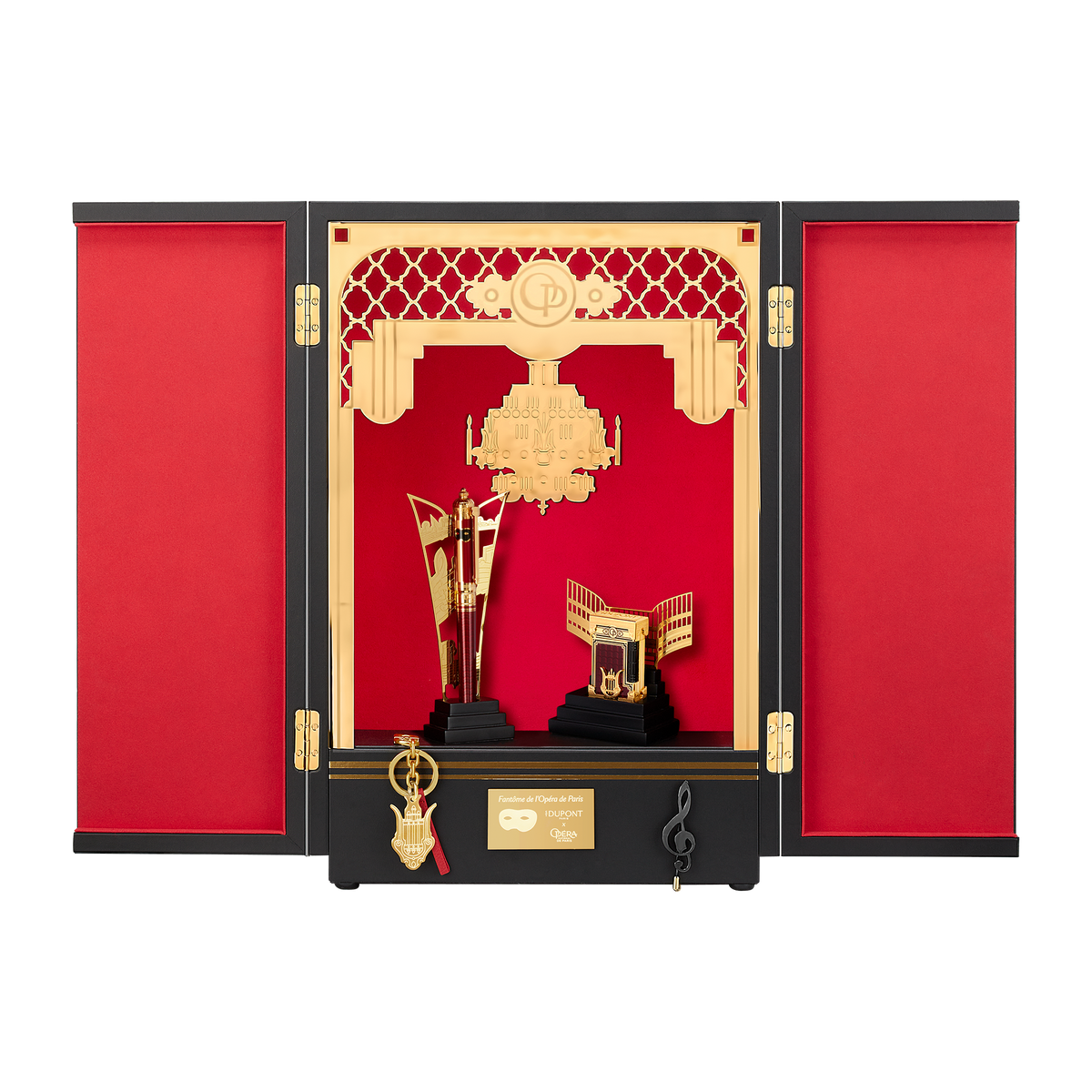 C2CURTAIN - STDUPONT - United Kingdom - Prestige fire and writing set - 1
