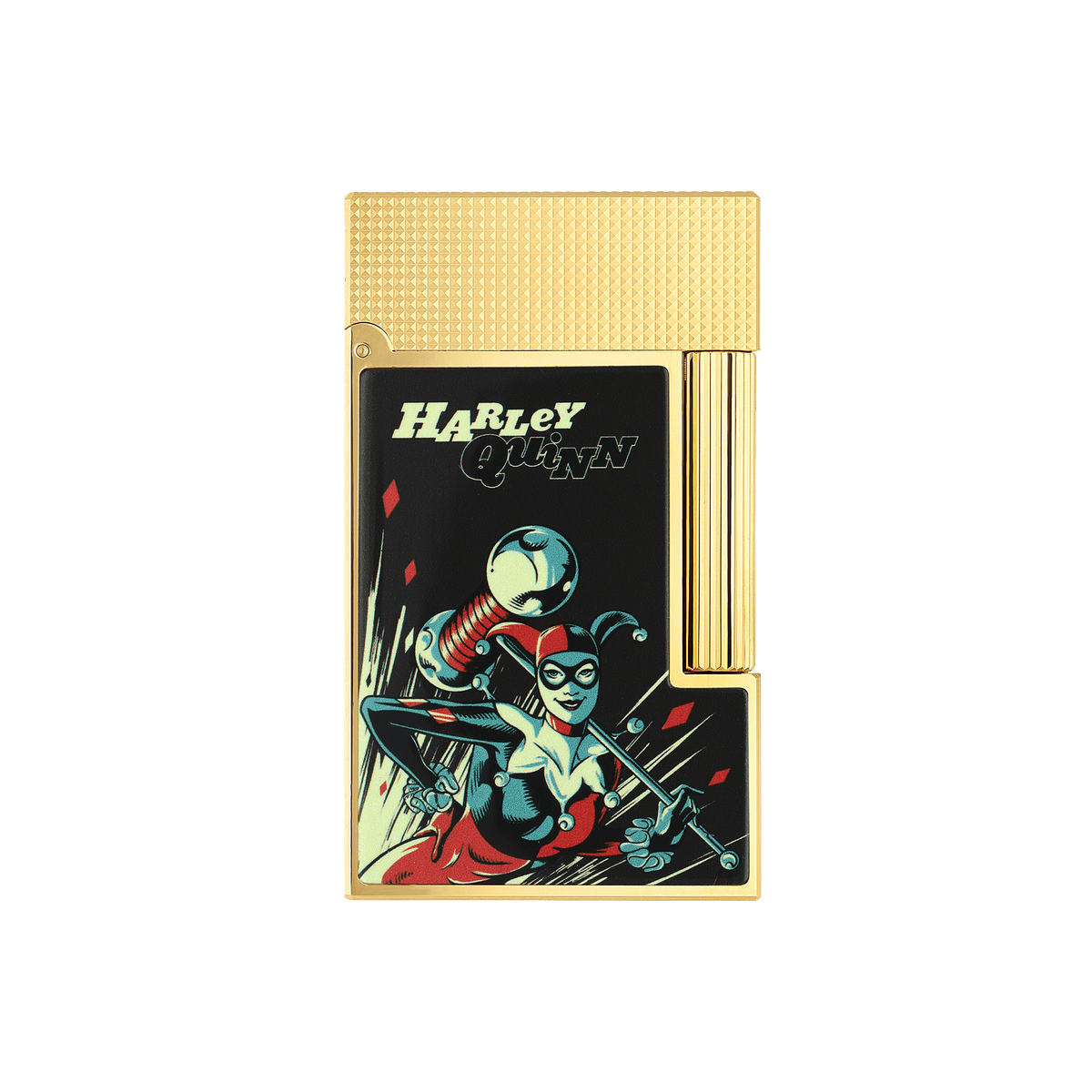 Lacquered lighter collection_dc - comics color_golden finition_lacquer 1 - S.T. Dupont United Kingdom