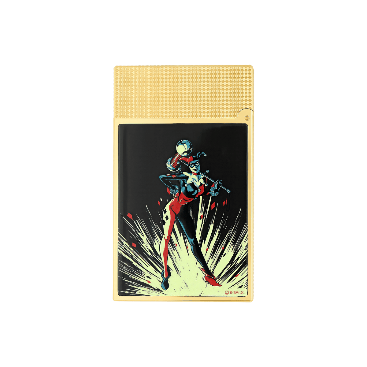 Lacquered lighter collection_dc - comics color_golden finition_lacquer 3 - S.T. Dupont United Kingdom